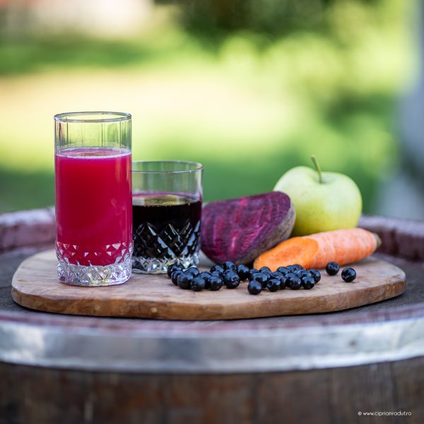 Pachet imunitate MMSAr cu suc natural de mere,morcovi și sfeclă roșie și suc de aronia
